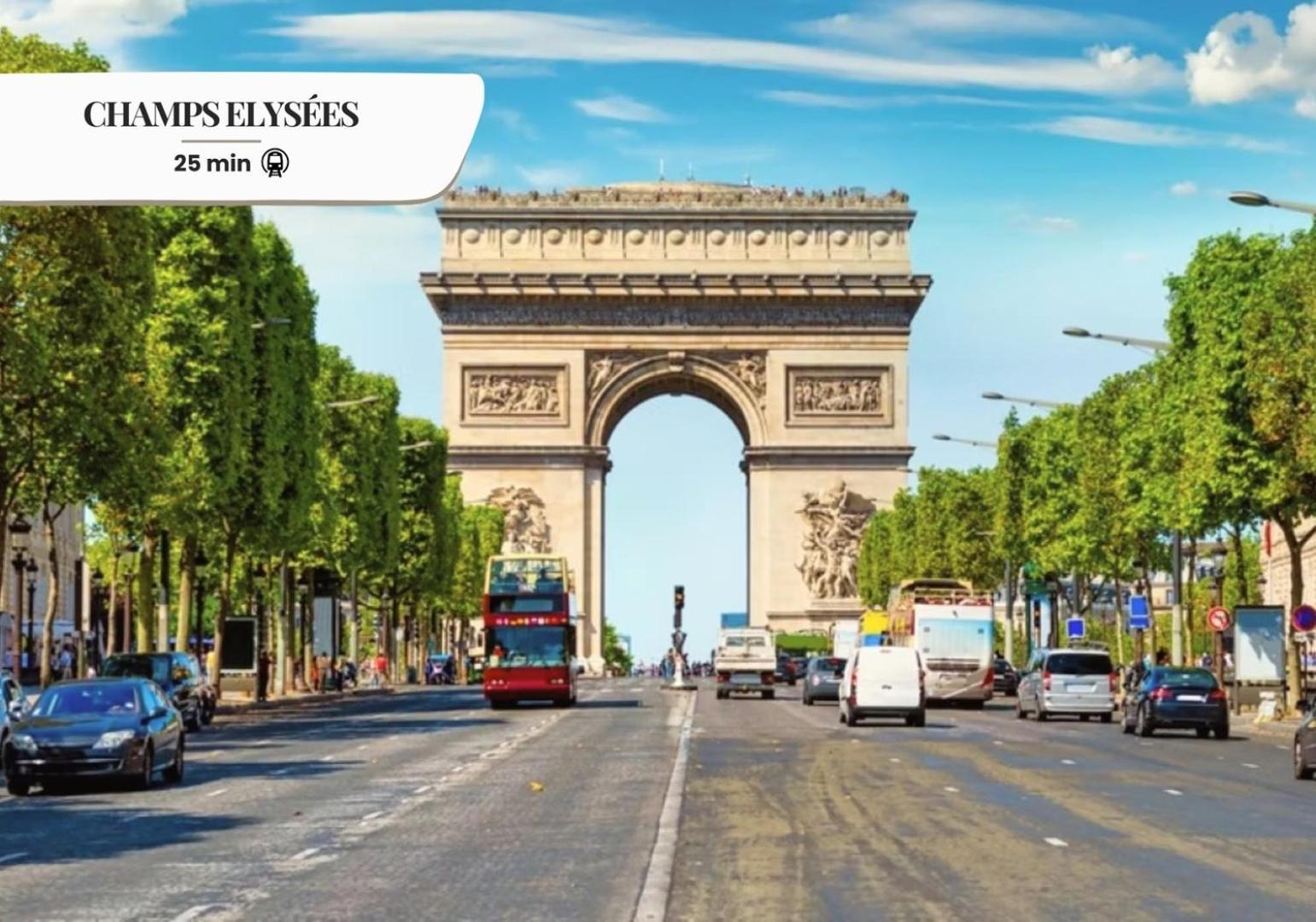302 Suite Dylan - Superbe Appartement A باريس المظهر الخارجي الصورة